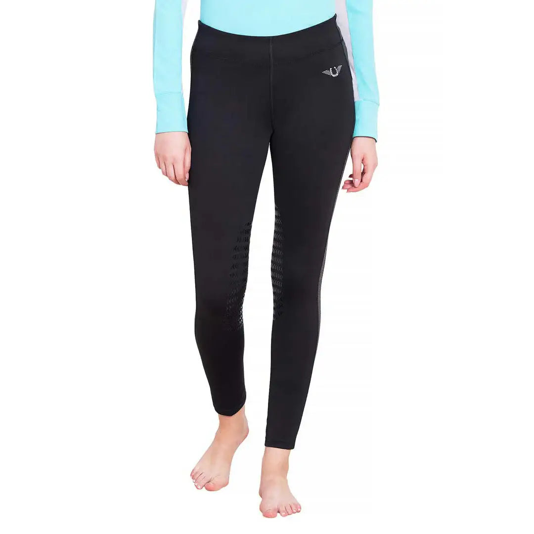 TuffRider Ladies Ventilated Schooling Tights - Breeches.com - Flyclothing LLC