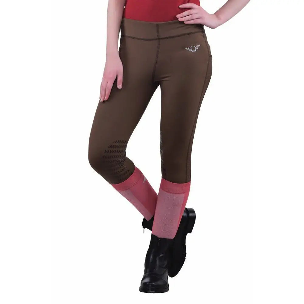 TuffRider Ladies Ventilated Schooling Tights - Breeches.com - Flyclothing LLC