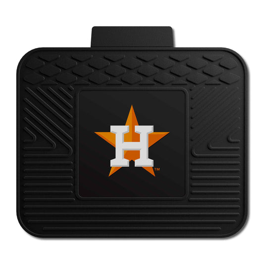 Houston Astros Back Seat Car Utility Mat - 14in. x 17in. - Houston Astros
