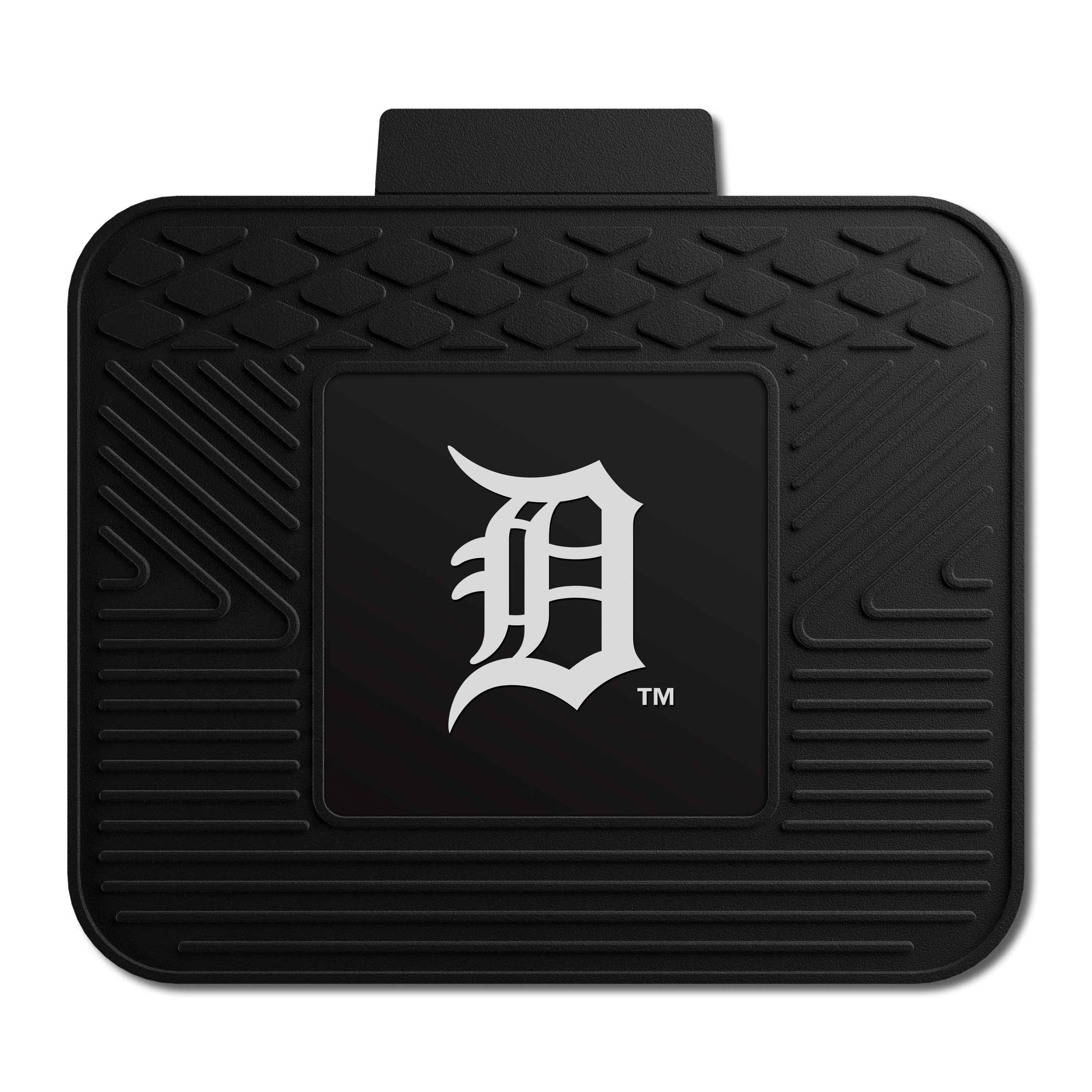 Detroit Tigers Back Seat Car Utility Mat - 14in. x 17in. - Detroit Tigers