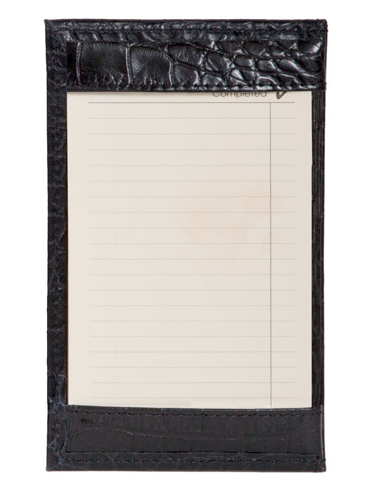 Cuaderno de notas de cuero Scully