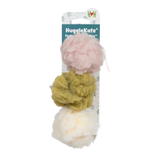HuggleKats® FlufferFleece™ Ballies Plush Cat Toys, 3 Pack - HuggleHounds - Flyclothing LLC