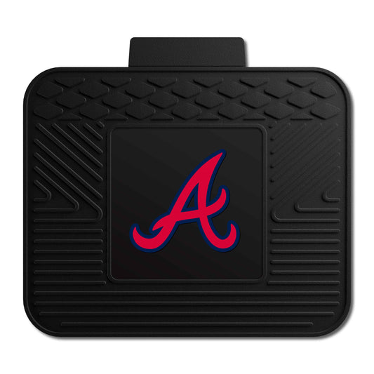 Atlanta Braves Back Seat Car Utility Mat - 14in. x 17in. - Atlanta Braves
