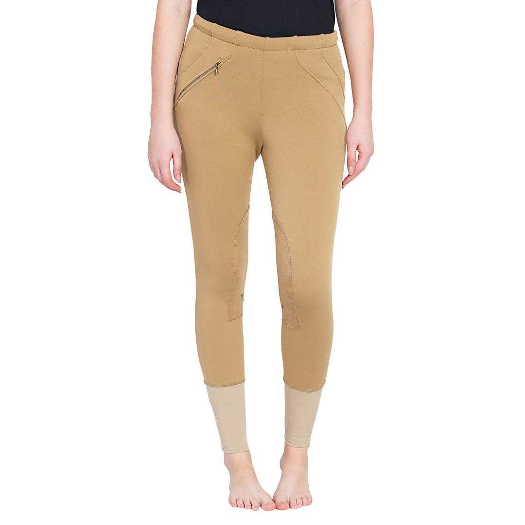 TuffRider Ladies Unifleece Pull-On Winter Breeches - Breeches.com - Flyclothing LLC