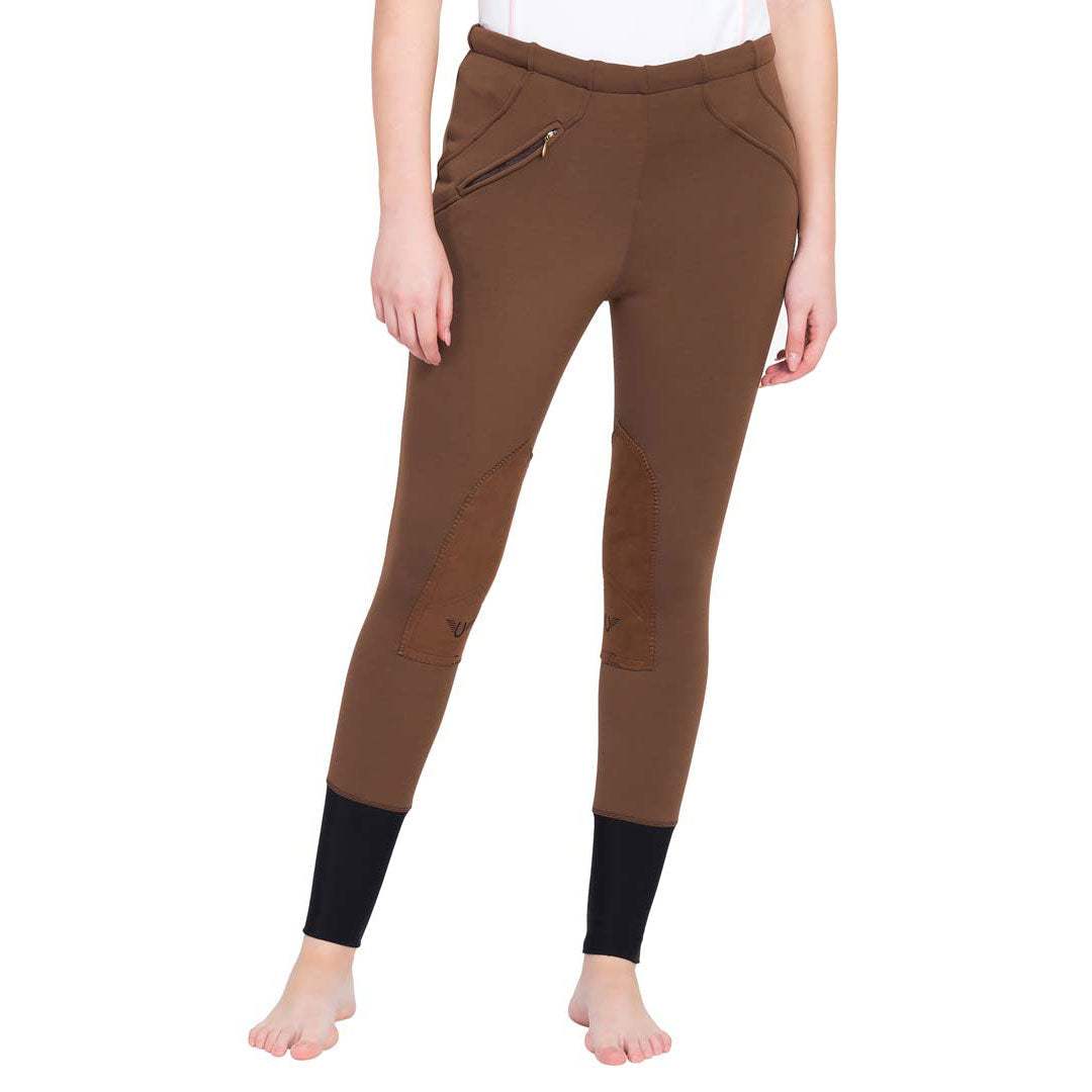 TuffRider Ladies Unifleece Pull-On Winter Breeches - Breeches.com - Flyclothing LLC