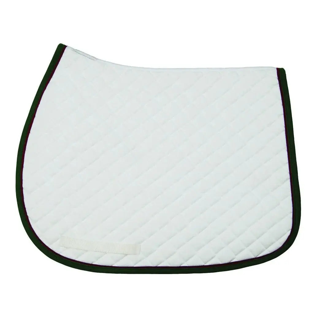 TuffRider Basic All Purpose Saddle Pad with Trim and Piping - Breeches.com - Flyclothing LLC