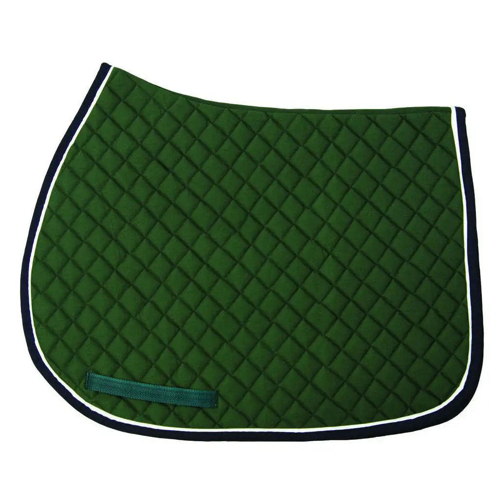 TuffRider Basic All Purpose Saddle Pad with Trim and Piping - Breeches.com - Flyclothing LLC