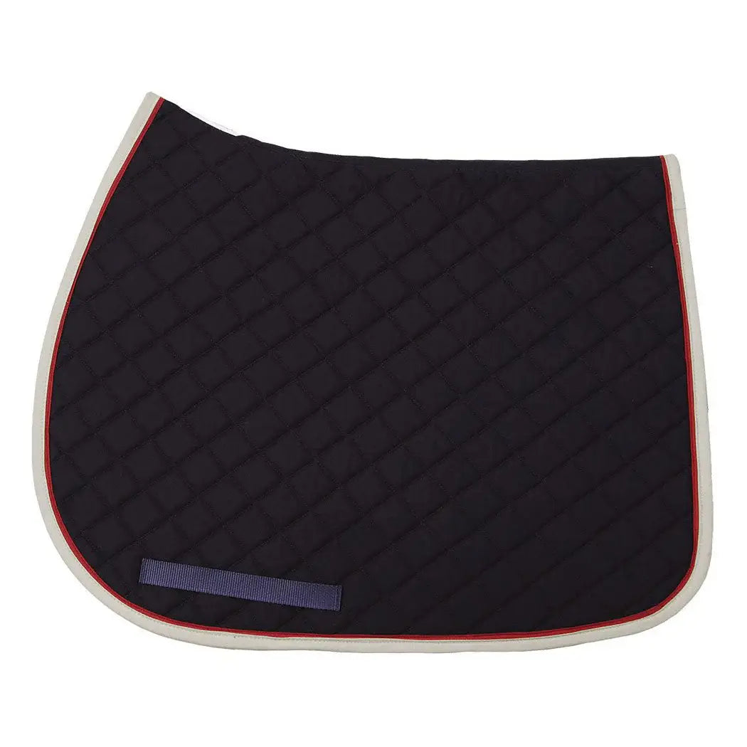 TuffRider Basic All Purpose Saddle Pad with Trim and Piping - Breeches.com - Flyclothing LLC