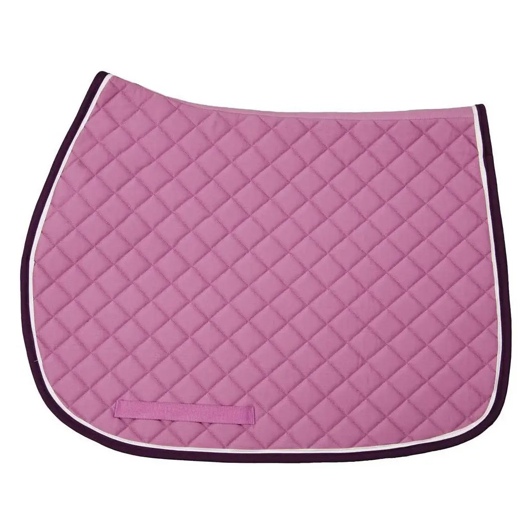 TuffRider Basic All Purpose Saddle Pad with Trim and Piping - Breeches.com - Flyclothing LLC