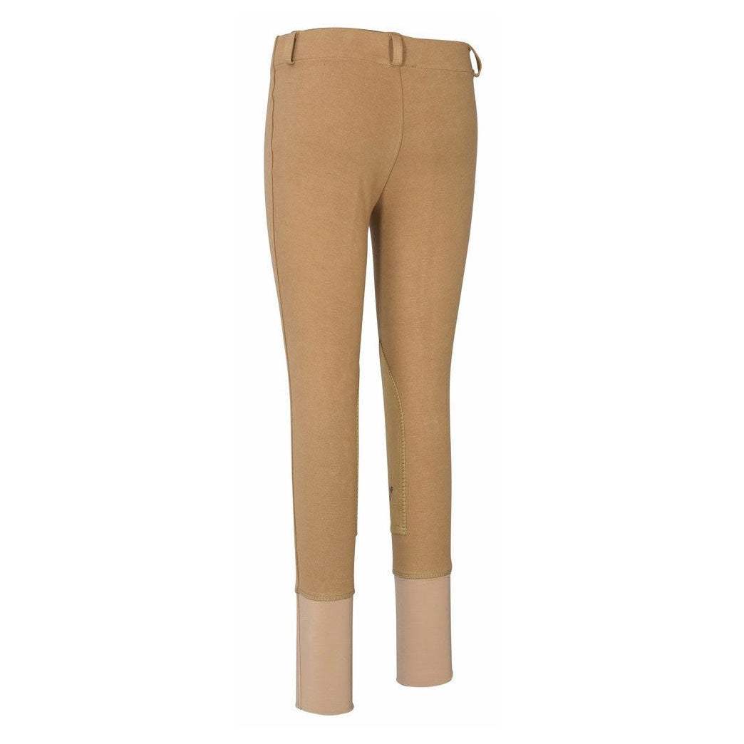 TuffRider Children's Starter Lowrise Pull-On Knee Patch Breeches - Breeches.com - Flyclothing LLC