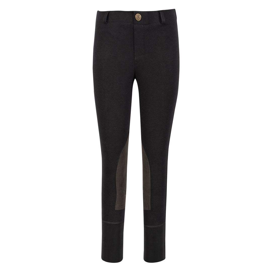 TuffRider Children's Starter Lowrise Pull-On Knee Patch Breeches - Breeches.com - Flyclothing LLC