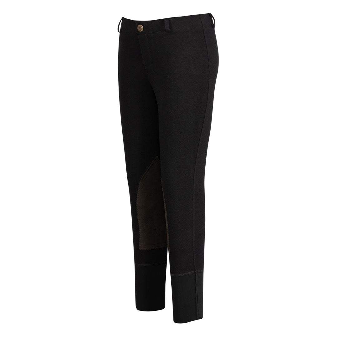 TuffRider Children's Starter Lowrise Pull-On Knee Patch Breeches - Breeches.com - Flyclothing LLC