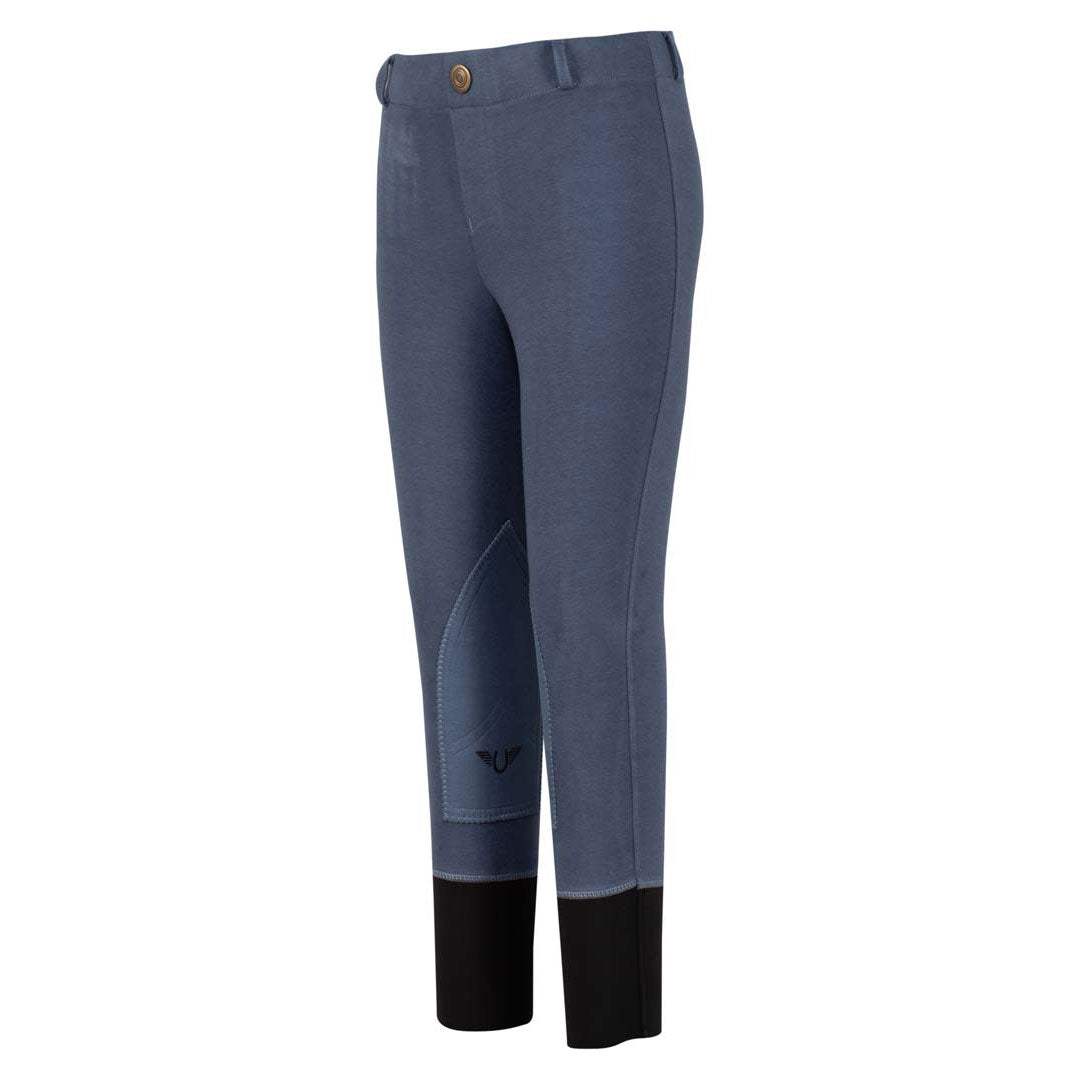 TuffRider Children's Starter Lowrise Pull-On Knee Patch Breeches - Breeches.com - Flyclothing LLC