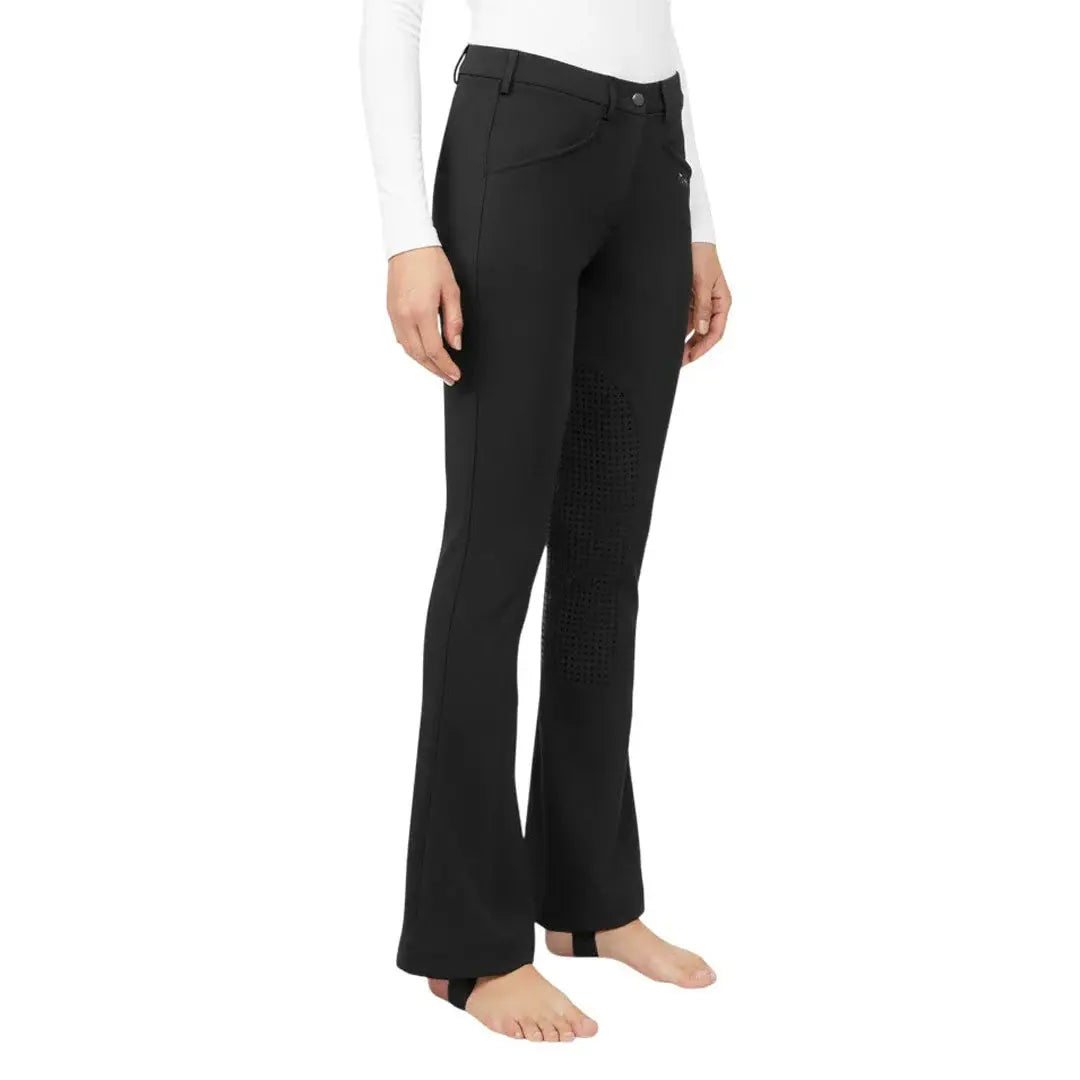 TuffRider Kids Front Zip Silicon Knee Patch Kentucky Jods - Breeches.com - Flyclothing LLC