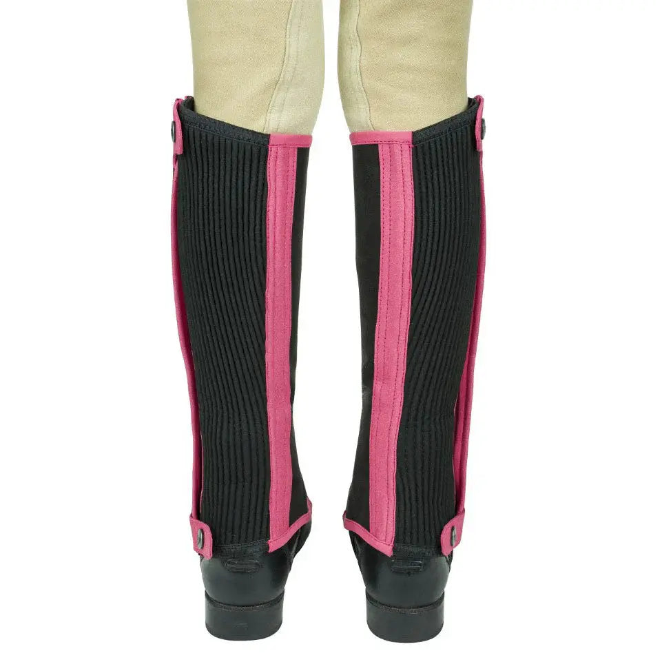 TuffRider Children's Keeneland Synthetic Half Chaps - Breeches.com - Flyclothing LLC