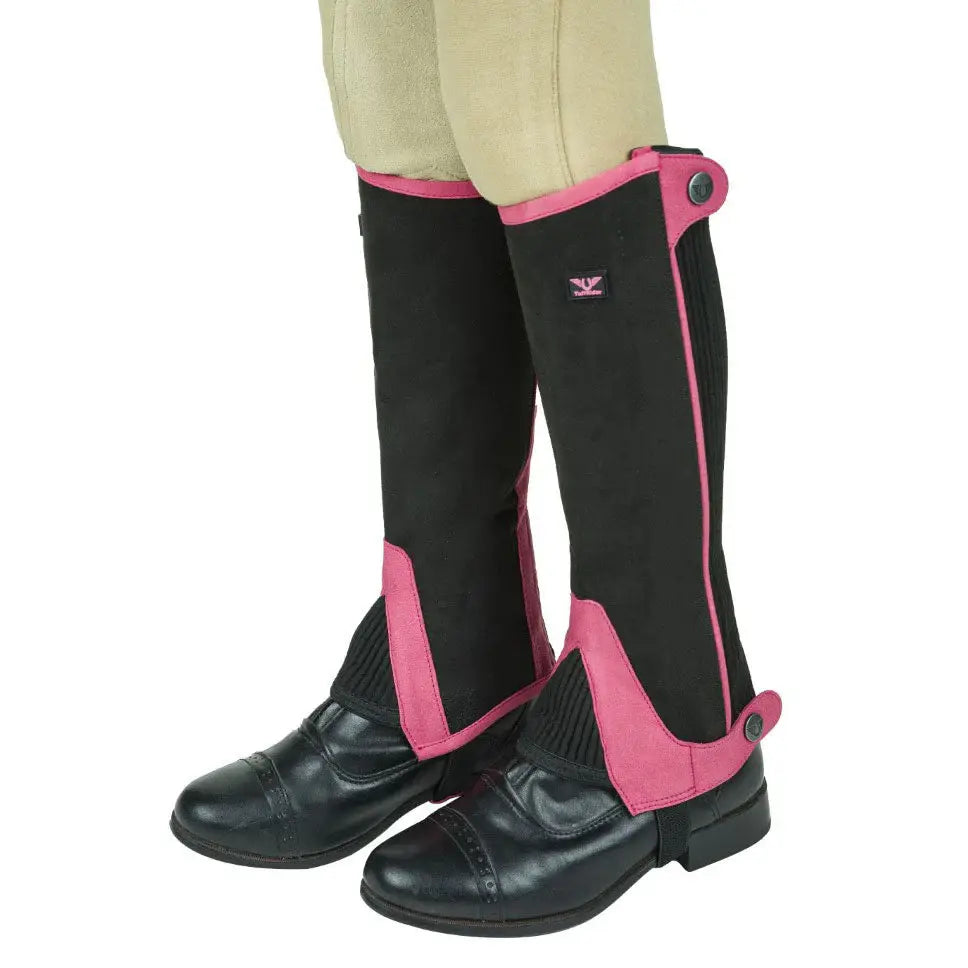 TuffRider Children's Keeneland Synthetic Half Chaps - Breeches.com - Flyclothing LLC