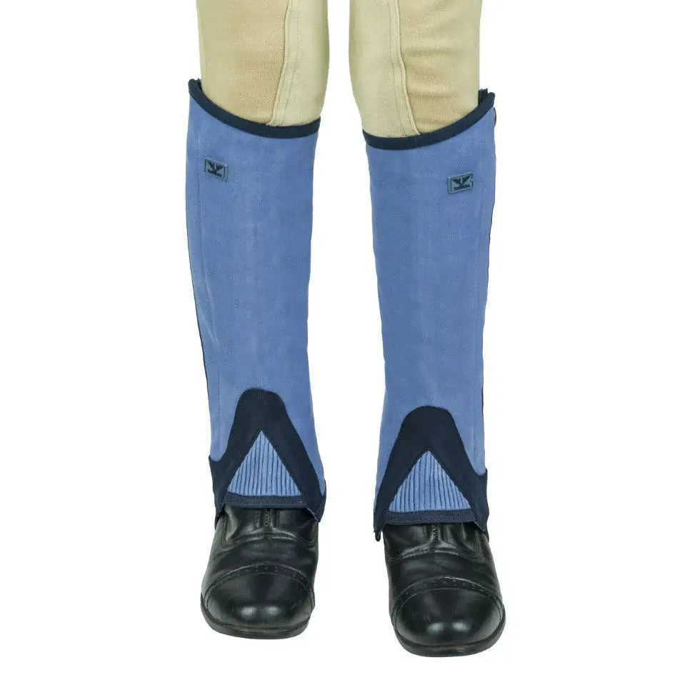 TuffRider Children's Keeneland Synthetic Half Chaps - Breeches.com - Flyclothing LLC
