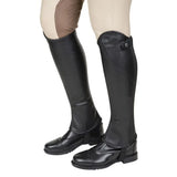 TuffRider Ladies Belmont Leather Half Chaps - Breeches.com - Flyclothing LLC