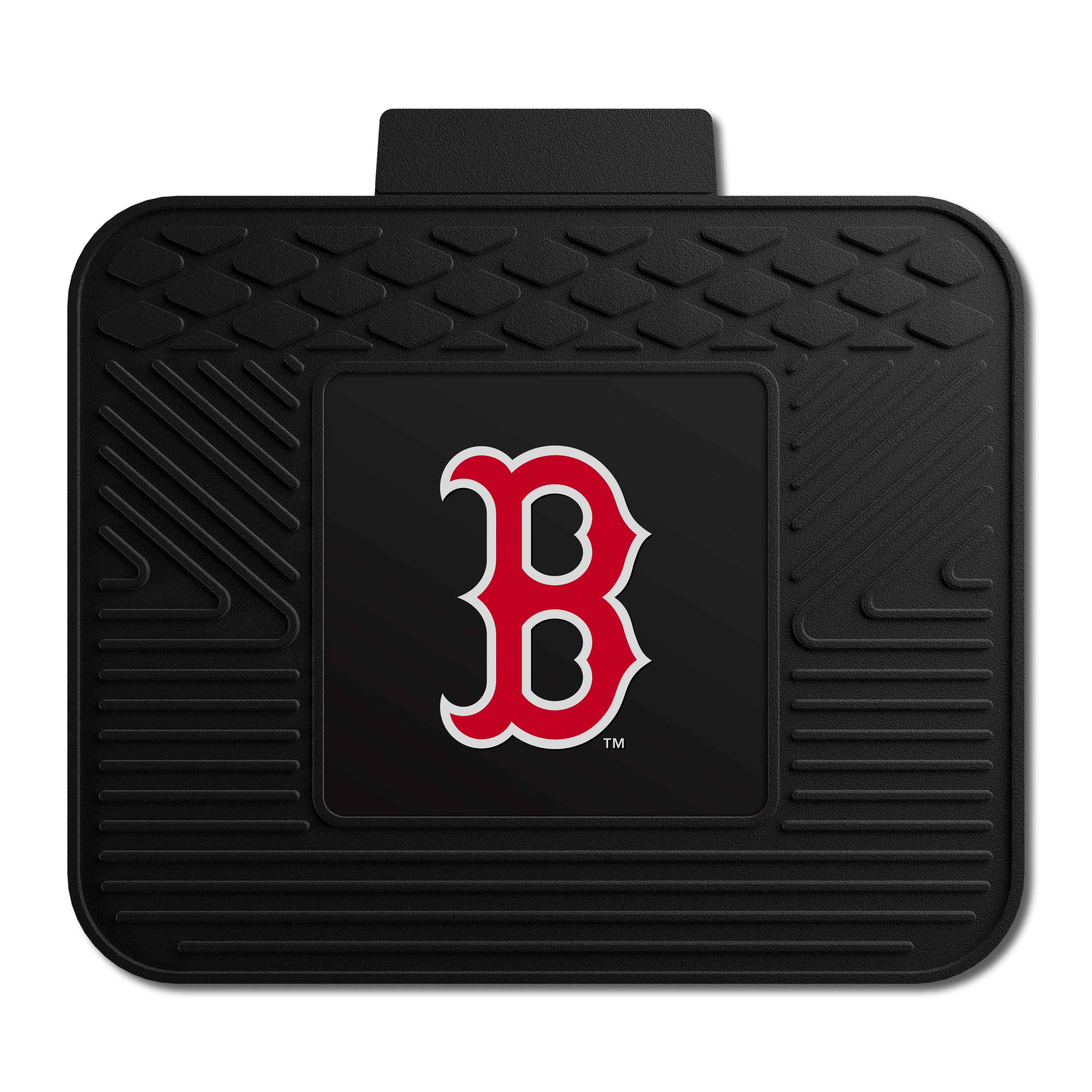 Boston Red Sox Back Seat Car Utility Mat - 14in. x 17in. - Boston Red Sox