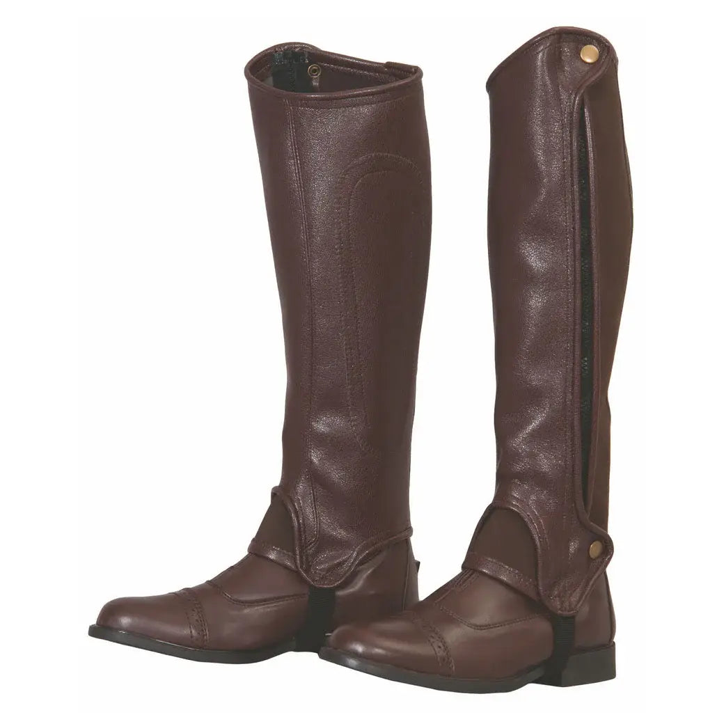 TuffRider Adult Grippy Grain Half Chaps - Breeches.com - Flyclothing LLC