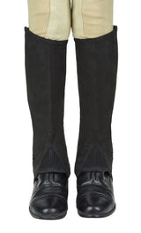 TuffRider Children's Saratoga Synthetic Half Chaps - Breeches.com - Flyclothing LLC