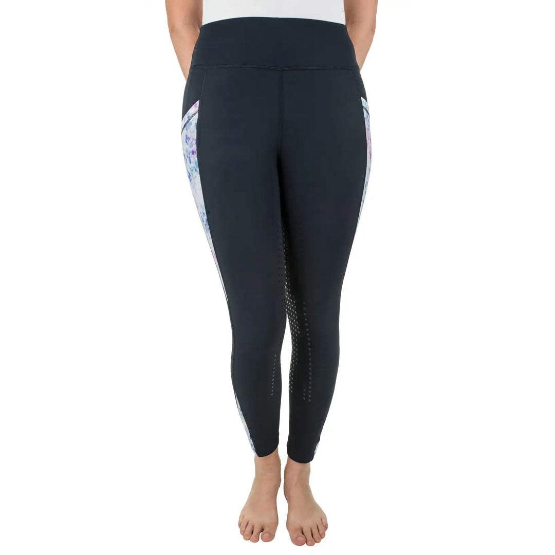 TuffRider Ladies Minerva 3 Season Printed Full Seat Tights - Breeches.com - Flyclothing LLC