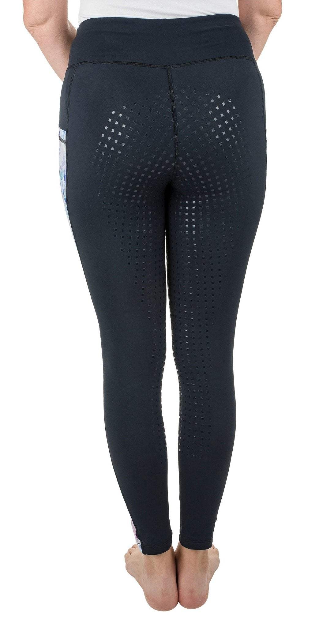TuffRider Ladies Minerva 3 Season Printed Full Seat Tights - Breeches.com - Flyclothing LLC