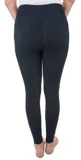 TuffRider Ladies Minerva 3 Season Printed Knee Patch Tights - Breeches.com - Flyclothing LLC