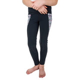 TuffRider Children's Minerva 3 Season Printed Knee Patch Tights