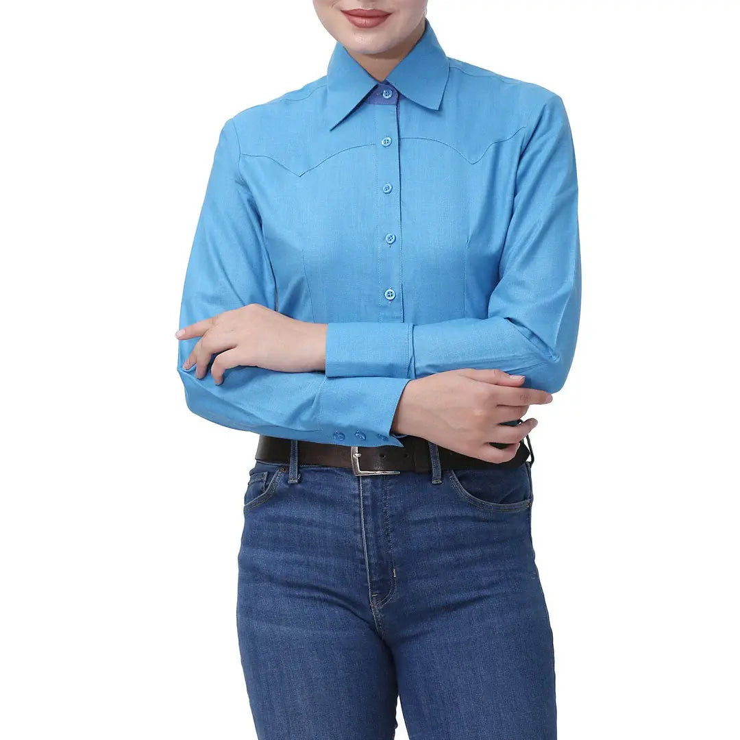 TuffRider Ladies Abilene Western Shirt - Breeches.com - Flyclothing LLC