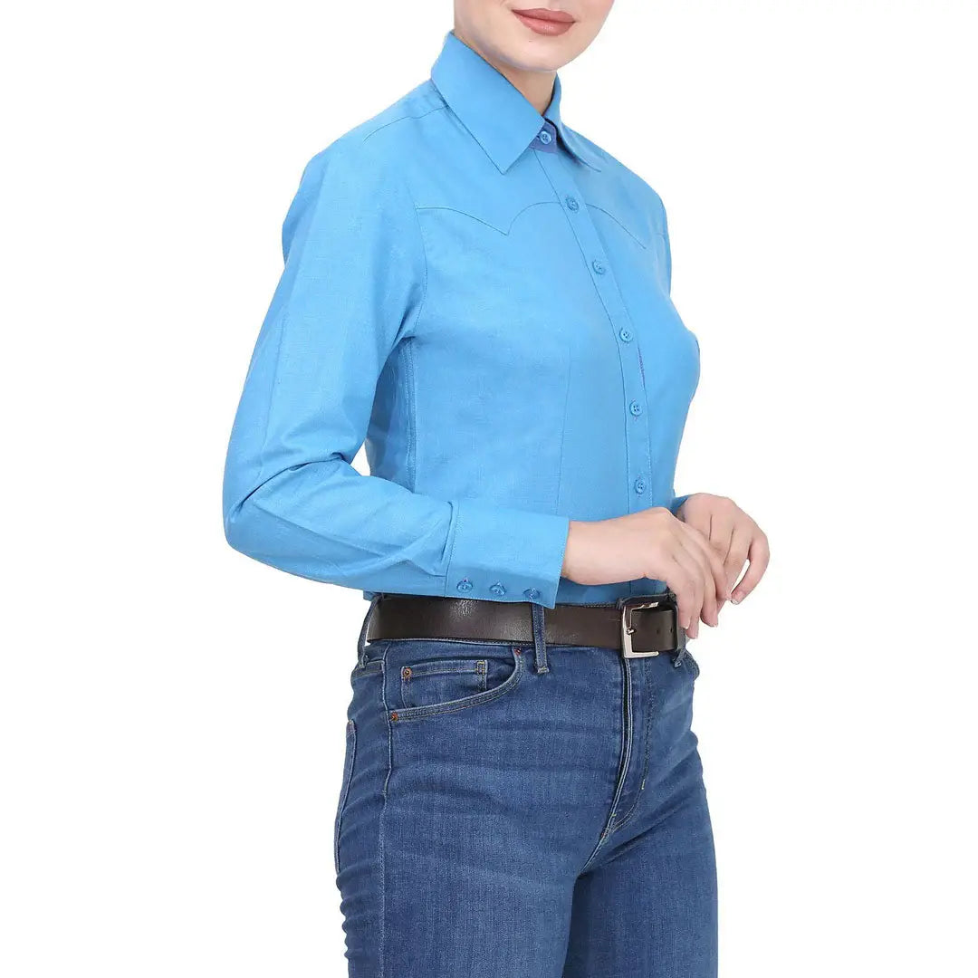 TuffRider Ladies Abilene Western Shirt - Breeches.com - Flyclothing LLC