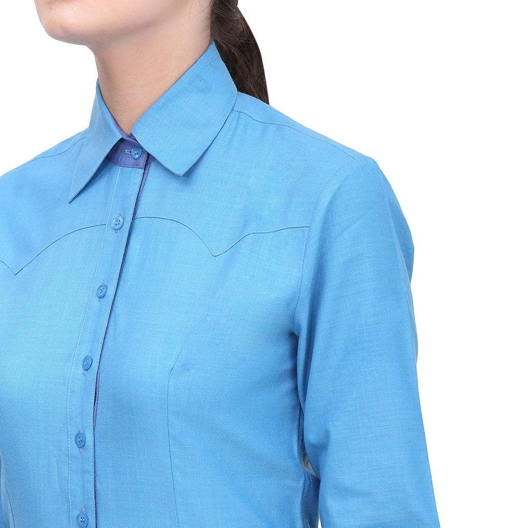 TuffRider Ladies Abilene Western Shirt - Breeches.com - Flyclothing LLC