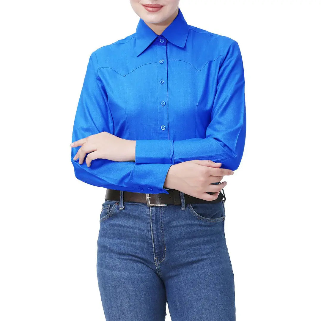TuffRider Ladies Abilene Western Shirt - Breeches.com - Flyclothing LLC