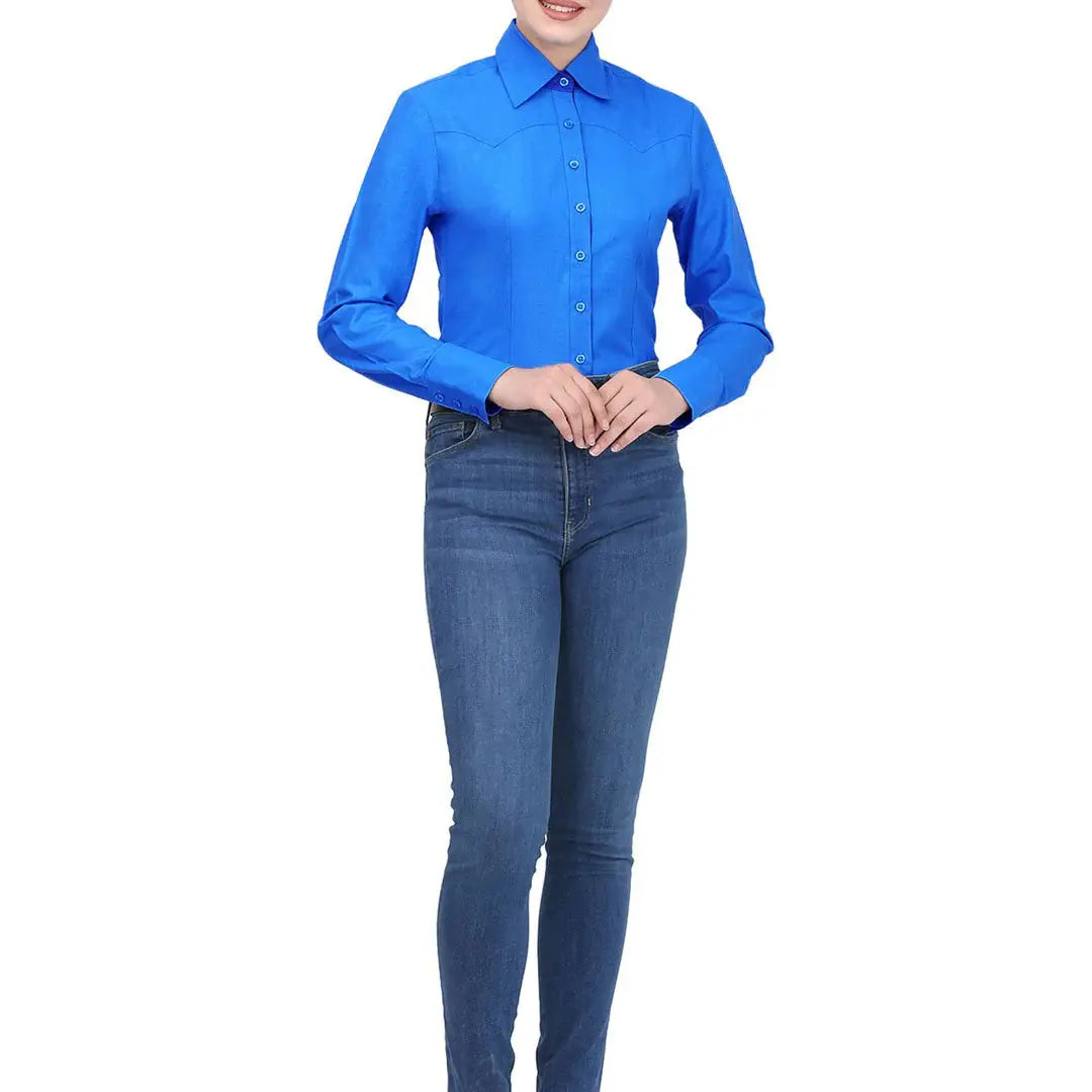 TuffRider Ladies Abilene Western Shirt - Breeches.com - Flyclothing LLC