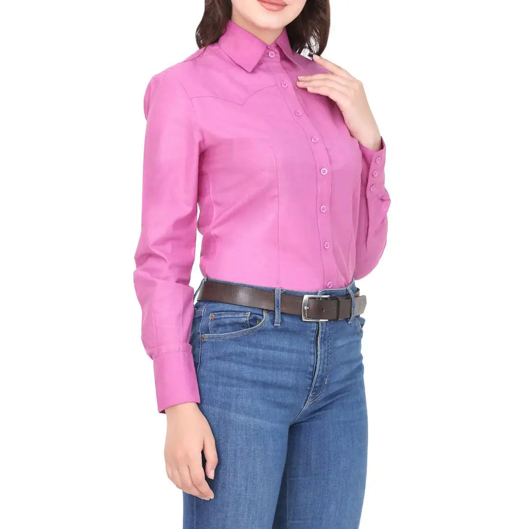 TuffRider Ladies Abilene Western Shirt - Breeches.com - Flyclothing LLC
