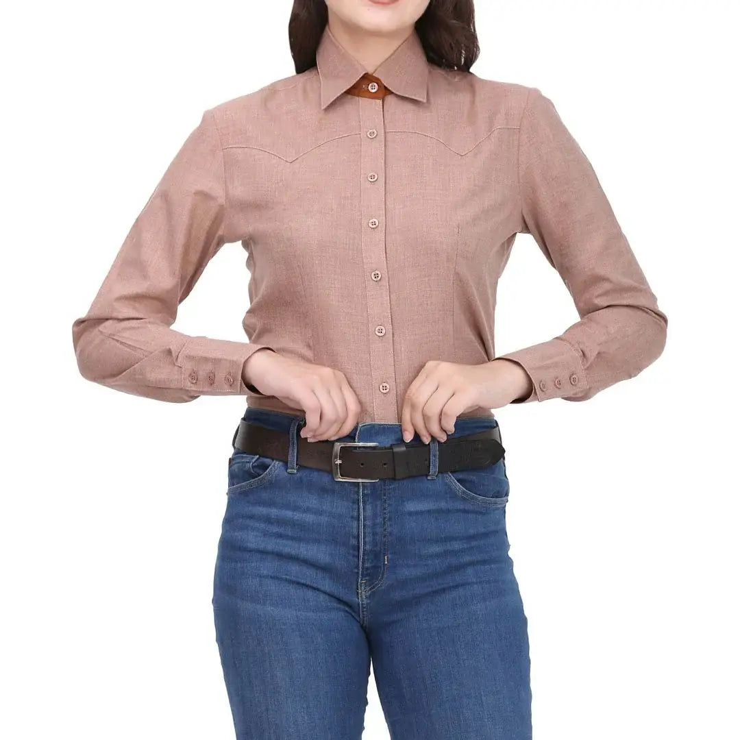 TuffRider Ladies Abilene Western Shirt - Breeches.com - Flyclothing LLC