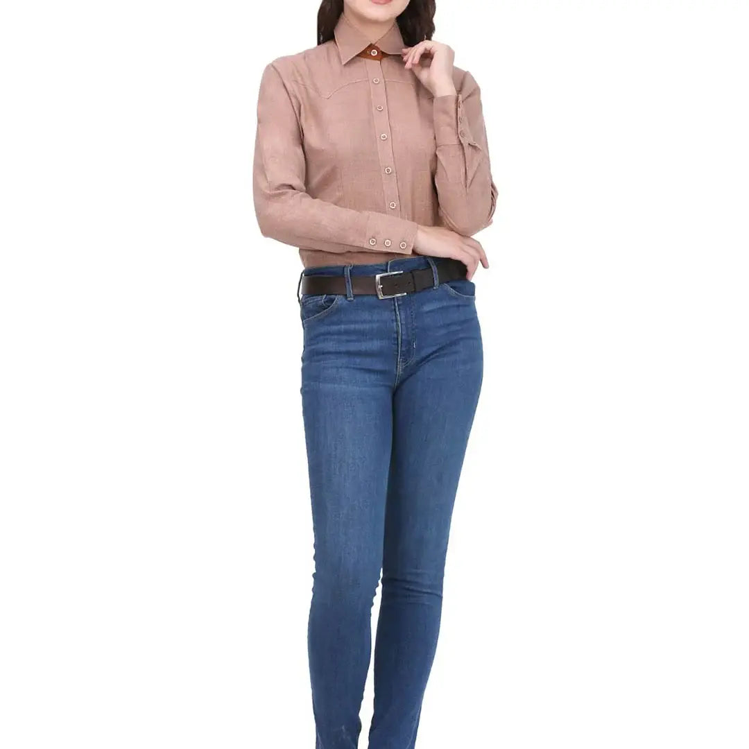 TuffRider Ladies Abilene Western Shirt - Breeches.com - Flyclothing LLC