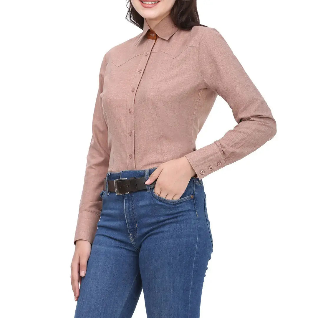 TuffRider Ladies Abilene Western Shirt - Breeches.com - Flyclothing LLC