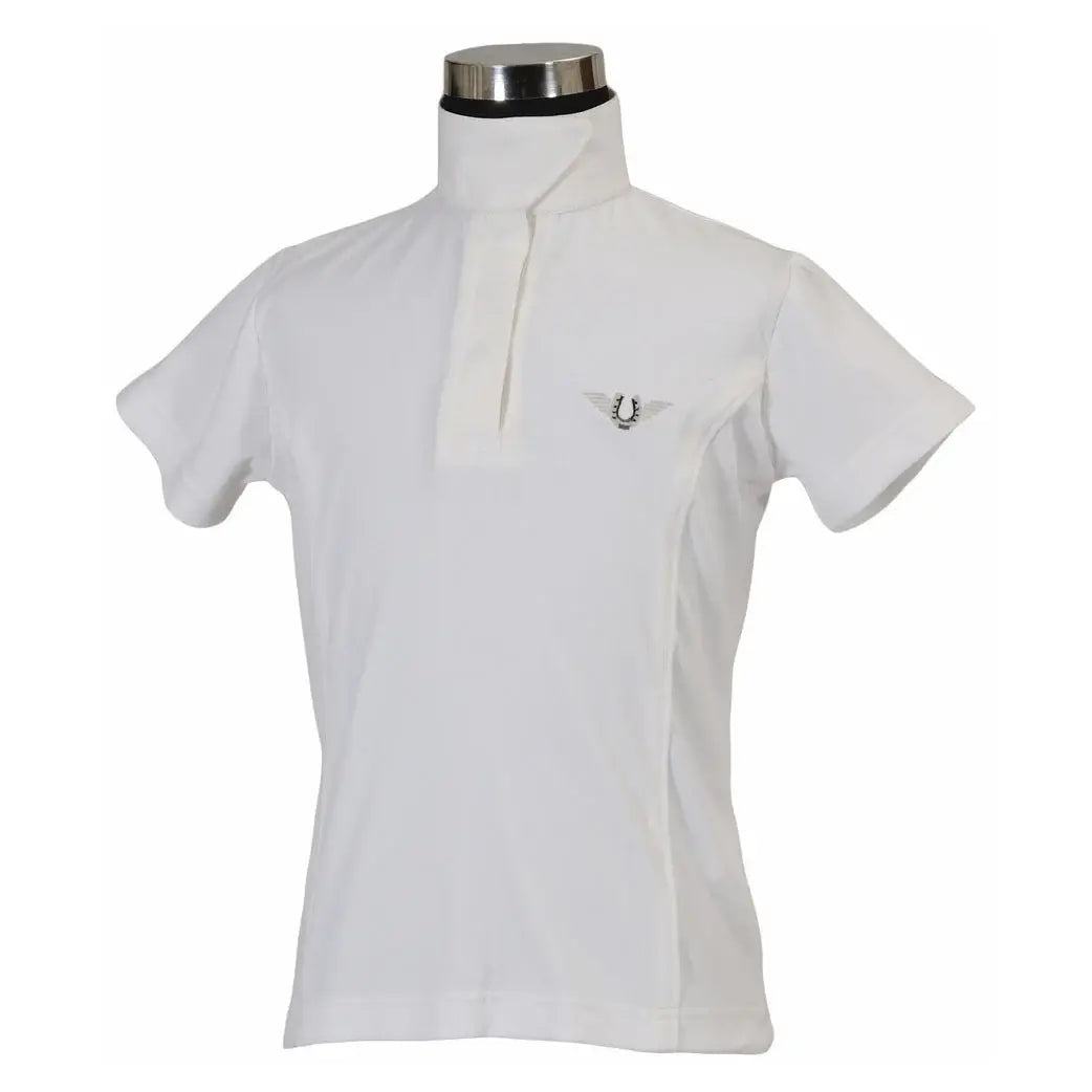 TuffRider Children's Kirby Kwik Dry Short Sleeve Show Shirt - Breeches.com - Flyclothing LLC