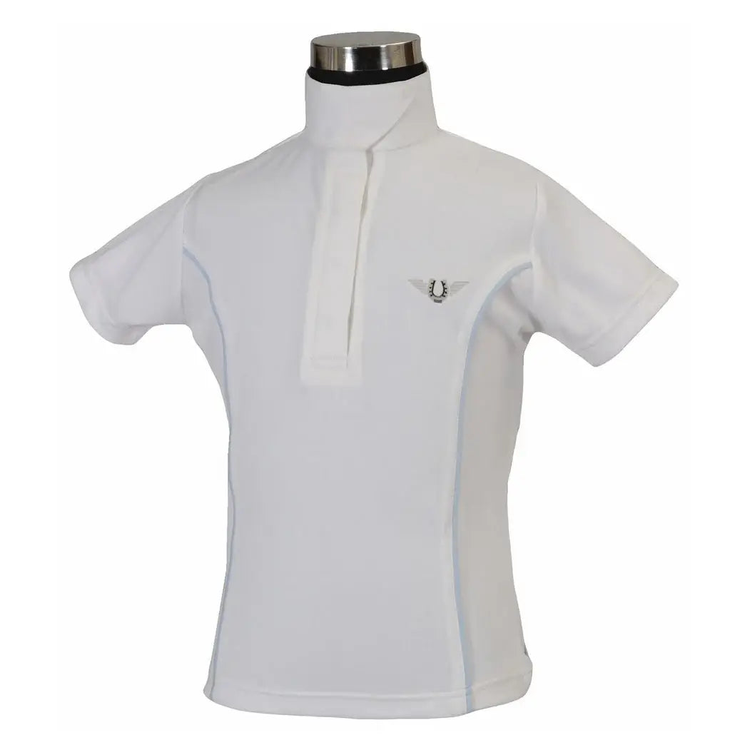 TuffRider Children's Kirby Kwik Dry Short Sleeve Show Shirt - Breeches.com - Flyclothing LLC