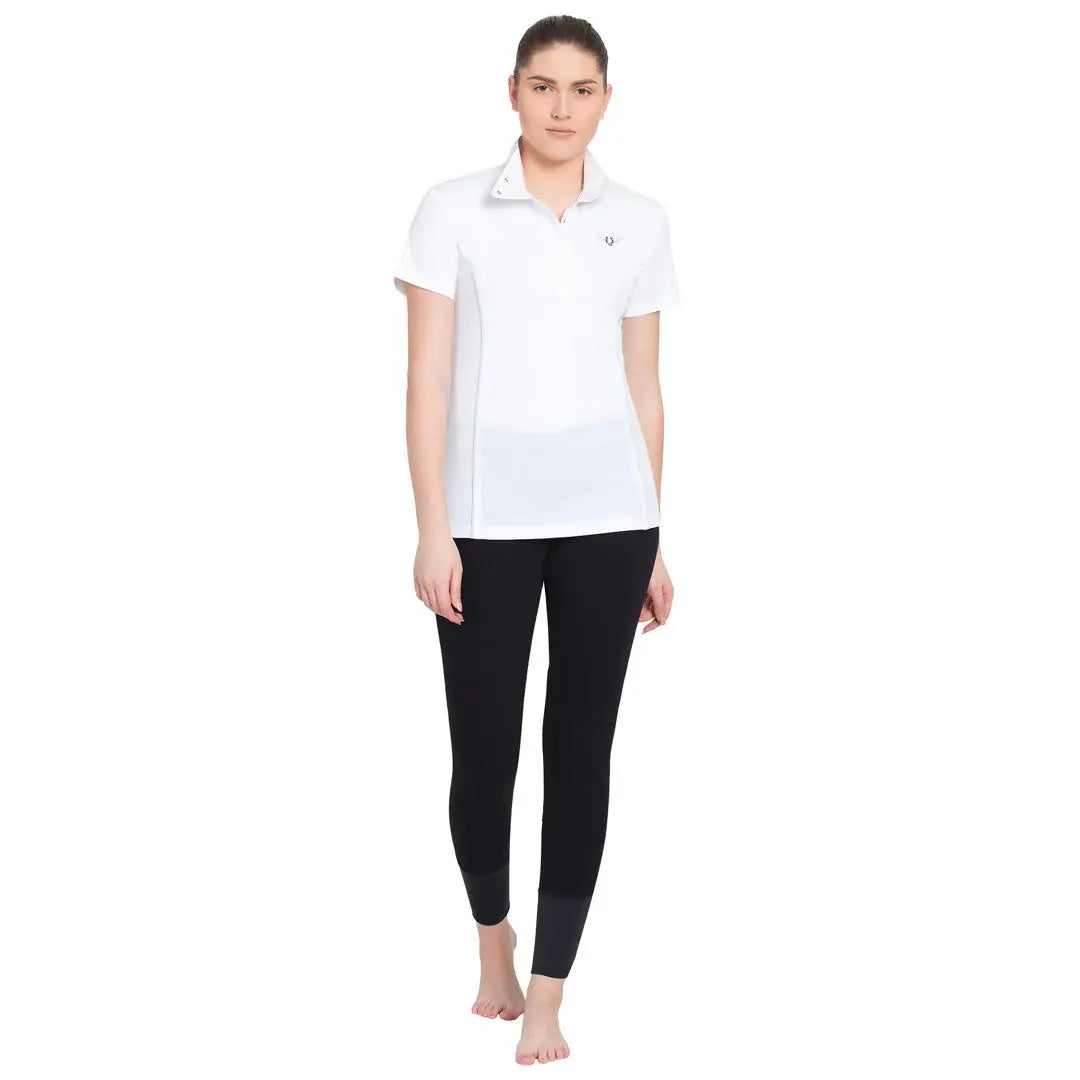 TuffRider Ladies Kirby Kwik Dry Short Sleeve Show Shirt - Breeches.com - Flyclothing LLC