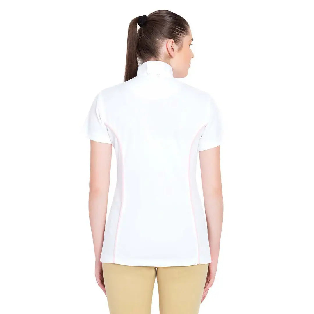 TuffRider Ladies Kirby Kwik Dry Short Sleeve Show Shirt - Breeches.com - Flyclothing LLC