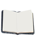 Scully Leather Black Blank Personal Noter