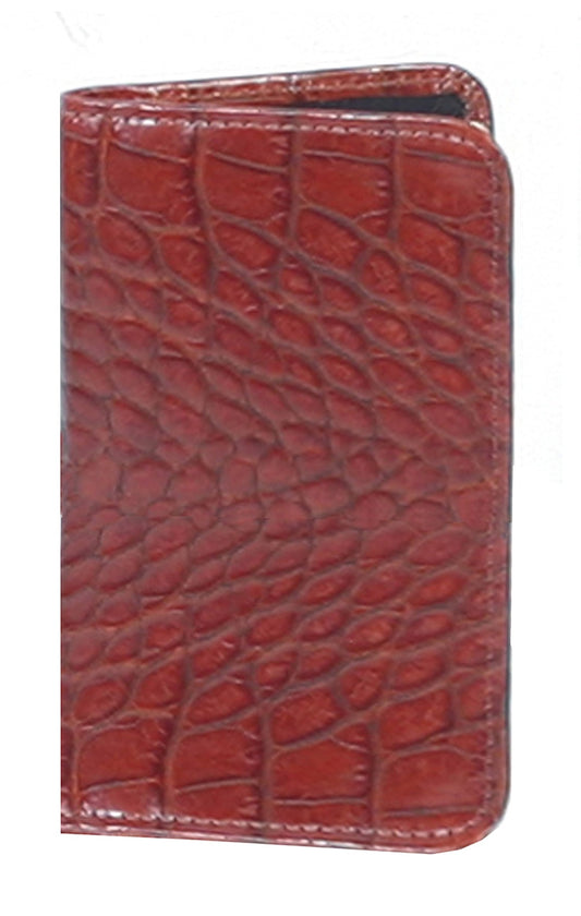 Scully Leather Dark Brown Personal Noter