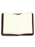 Scully Leather Cognac Ruled Personal Noter