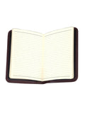 Scully Leather Chocolat Ruled Personal Noter