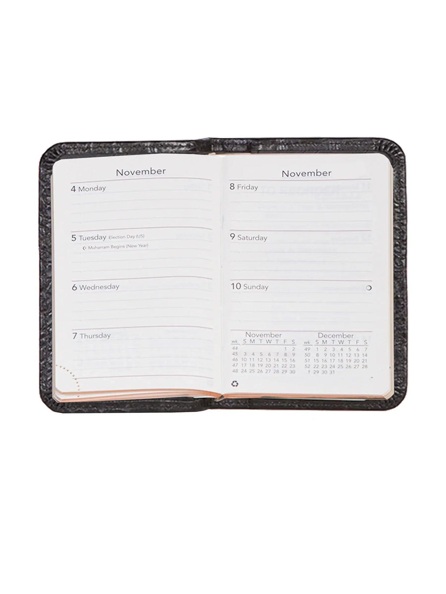 Scully Leather personal weekly planner - Scully Leather - Flyclothing LLC