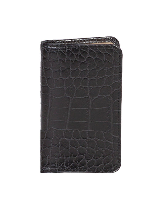 Scully Leather Black Blank Personal Noter