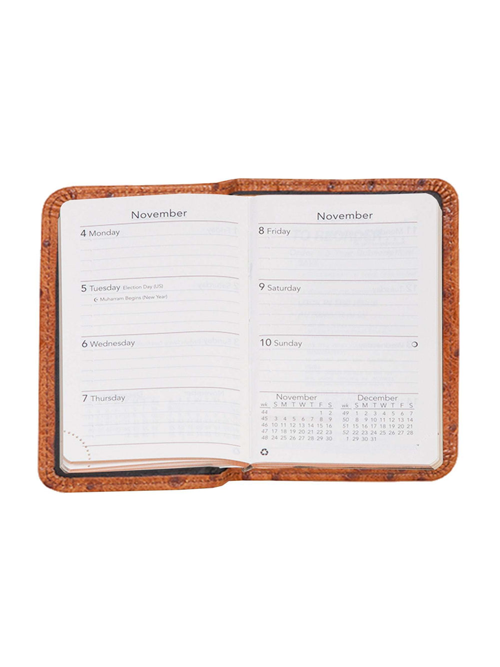 Scully Leather personal weekly planner - Scully Leather - Flyclothing LLC