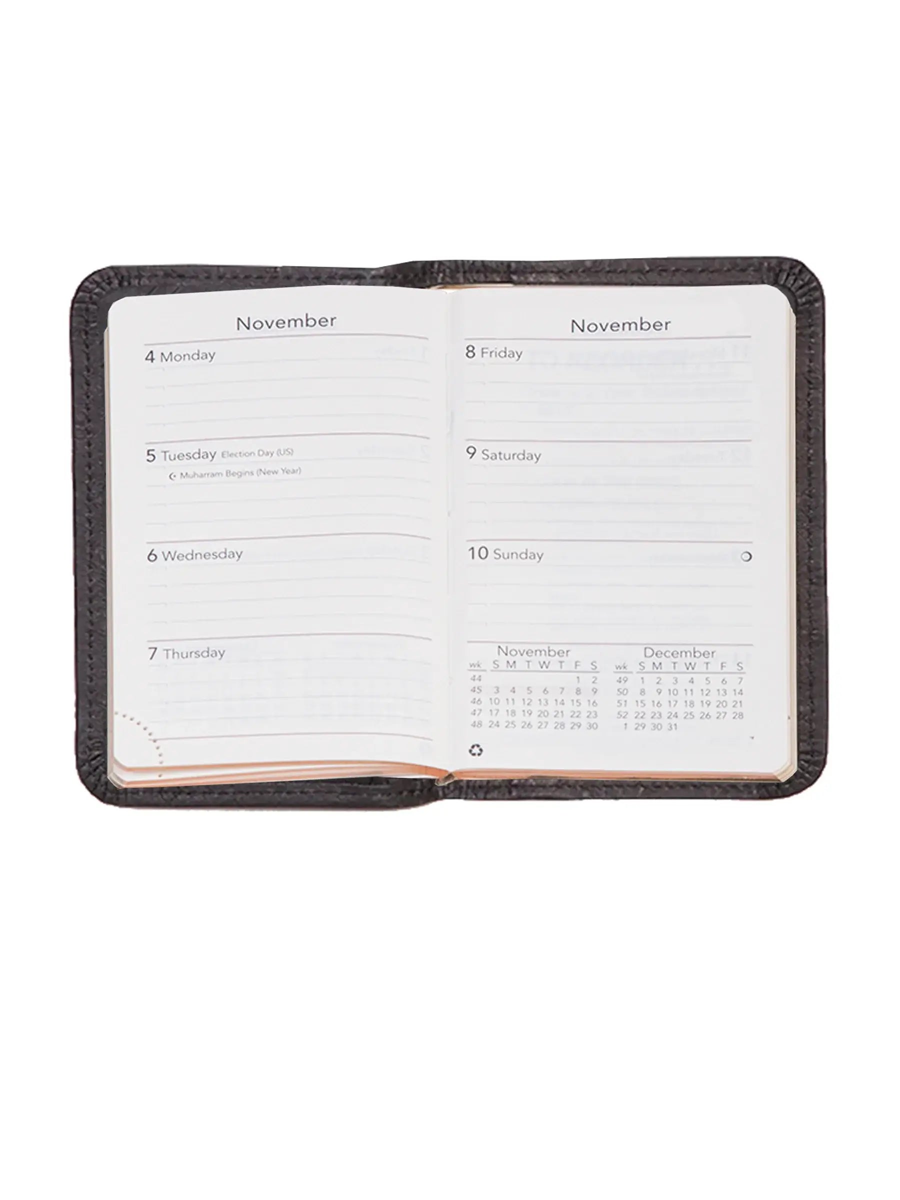 Scully Leather personal weekly planner - Scully Leather - Flyclothing LLC
